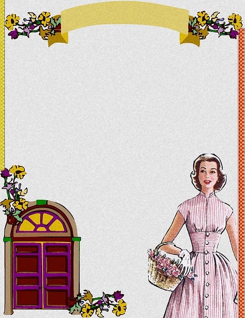 Free background frame scrapbook illustration