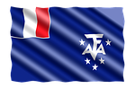 international, flag, adélie land