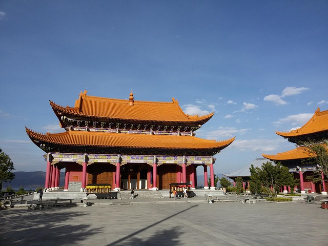 Free Temple Sunny Days photo and picture
