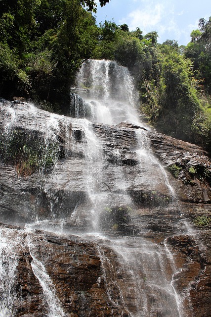 Free Waterfalls Rock photo and picture