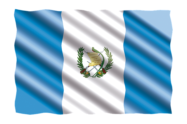 Free flag guatemala banner illustration