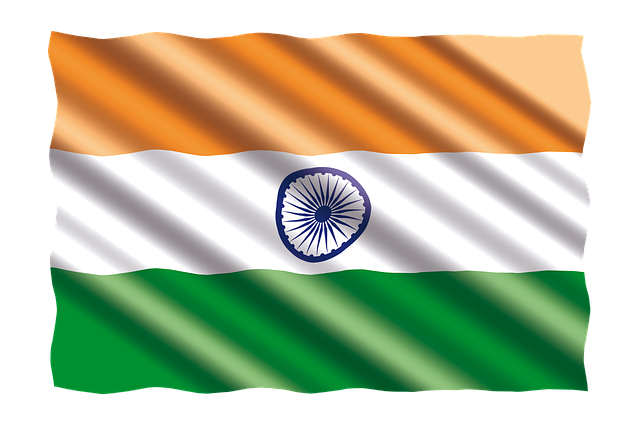 Free flag india banner illustration