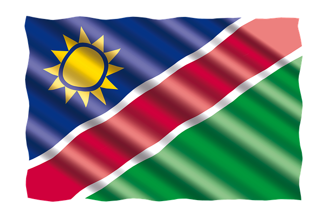 Flagge, Namibia, Banner