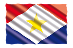 international, flag, saba