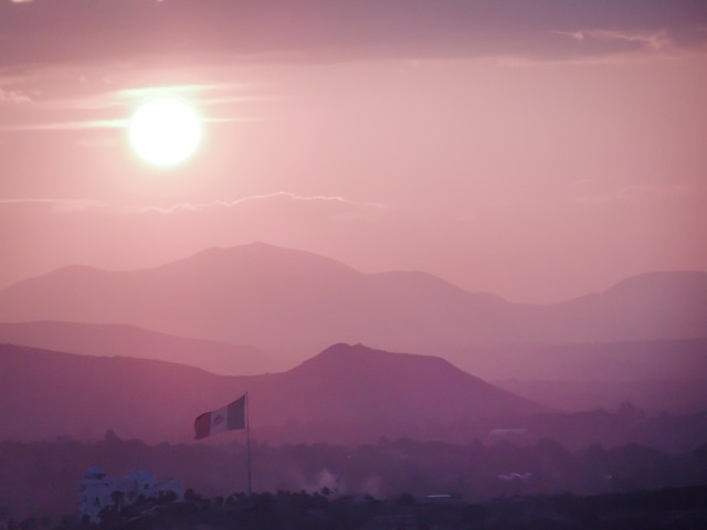 Bergen, Mexico, Vlag, Schat