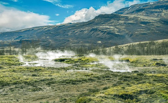 Pegunungan, Cantik, Batuan, Islandia