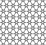 star, pattern, seamless
