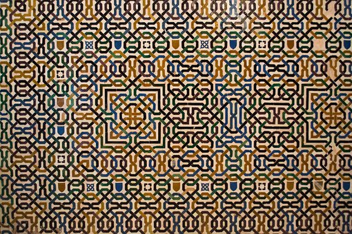 Ornament, Skabelon, 1001 Nat, Mosaik