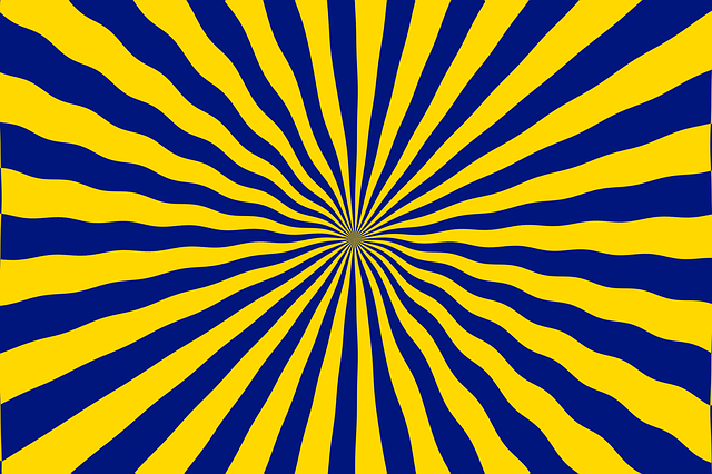 Free spiral yellow black illustration