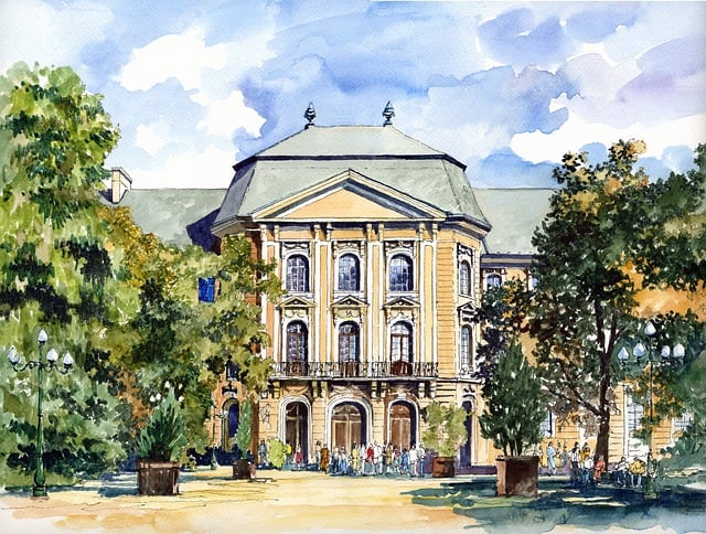 Free architecture hungary eger illustration