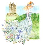 fantasy, scene, girl