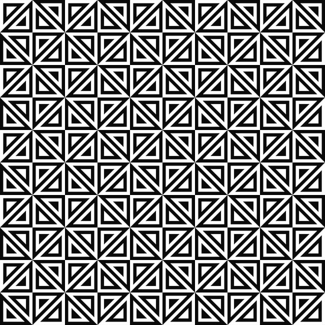 Free triangle pattern background illustration