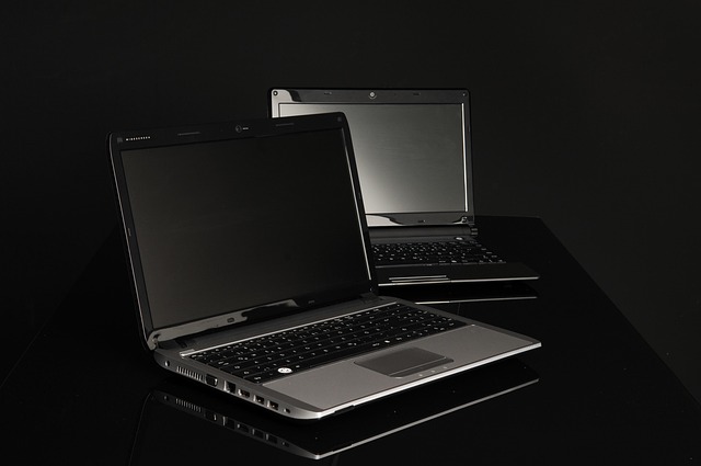 Notebook, Computer, Display, Tastatur