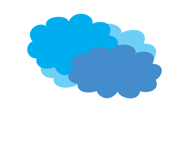 Free cloudy weather forecast snow illustration