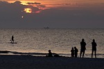 holidays, sea, evening