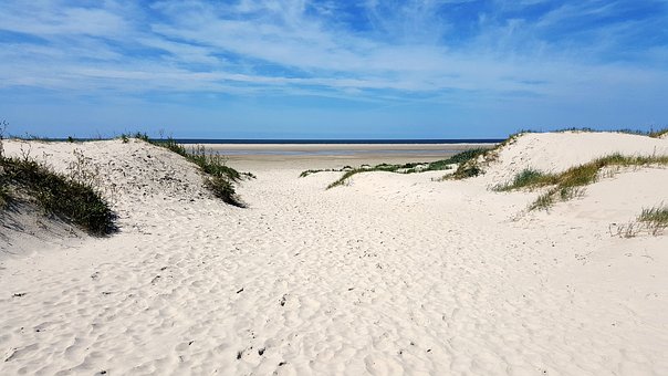 Strand, Natur, Nordsøen, Tæt Ved Havet