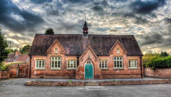 SzkoÅy, Budynku, Hdr, Architektura