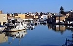 port, river, sicily