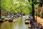 canal, water, river