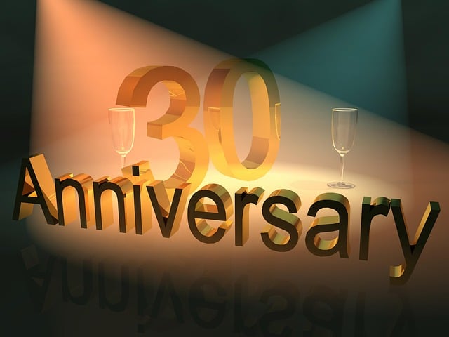 Free anniversary solemnly committed anniversary business anniversary illustration