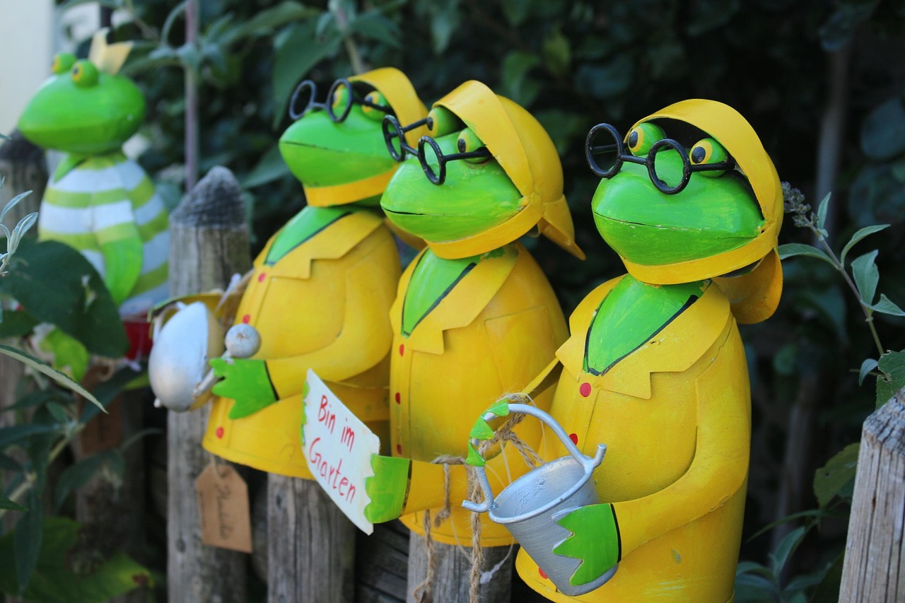 Frogs - free online jigsaw puzzle photo