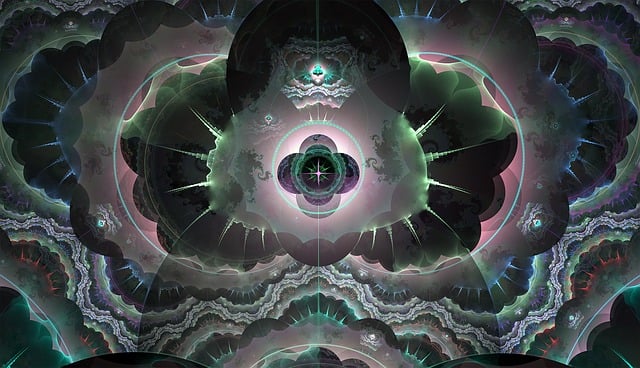Download free HD stock image of Fractal Pattern Free fractal pattern texture illustration