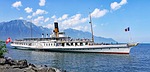 steamboat, lac léman, lake geneva