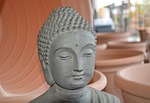 buddha, head, meditation