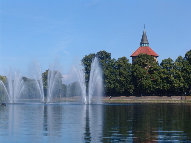 Pildammsparken, Pildammarna, Fantana