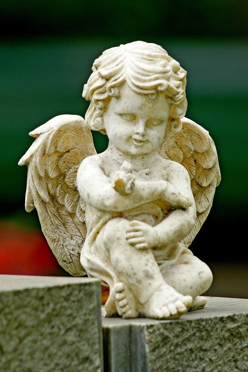 Angel Figure Graveyard Free photo on Pixabay