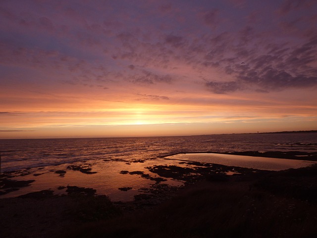 Free Sunset Ocean photo and picture