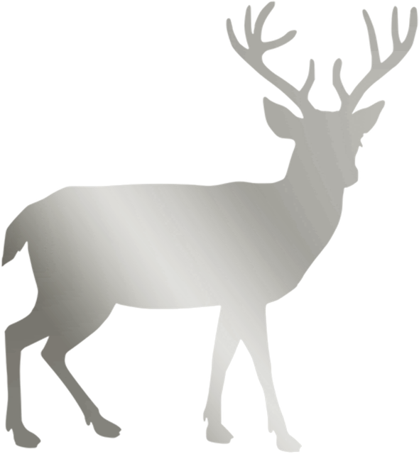 Free Silver Stag illustration and picture