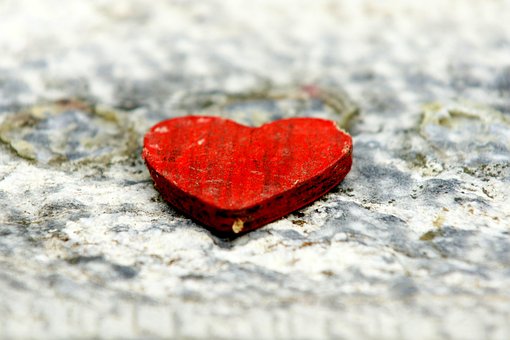 Heart Wooden Love Red Symbol Heart Wooden Love Red Symbol