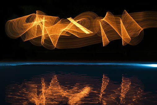 Lightpainting, Reflejo De Luz