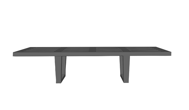 Free bench sitting park vector