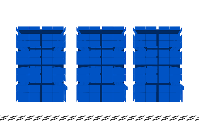 Free building banks blocks vector