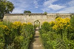 the castle of canon, garden, mezidon-canon