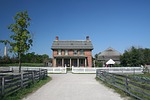 old, house, farm
