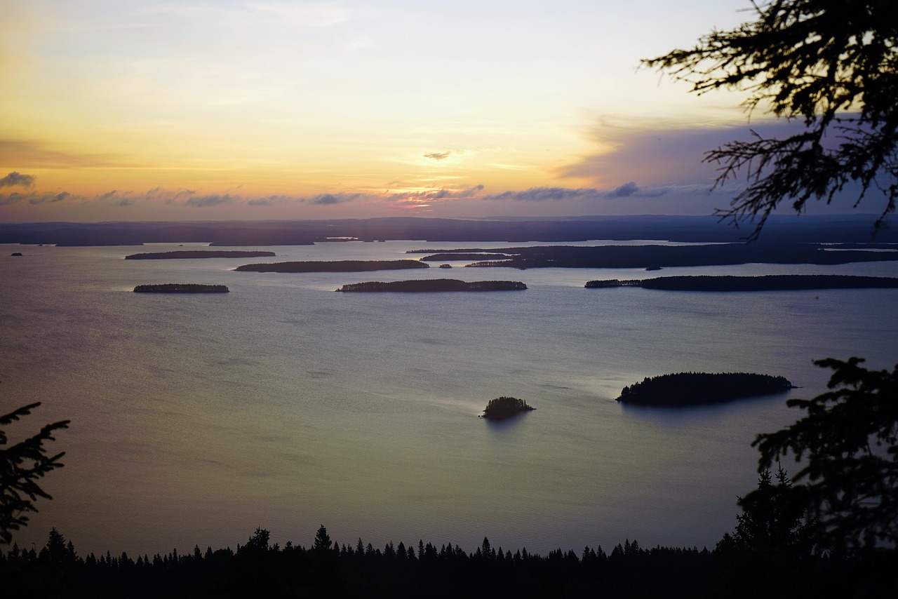 Lake Sunrise Finland Free photo on Pixabay Pixabay