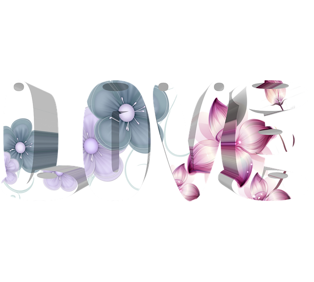Free love flower nature illustration