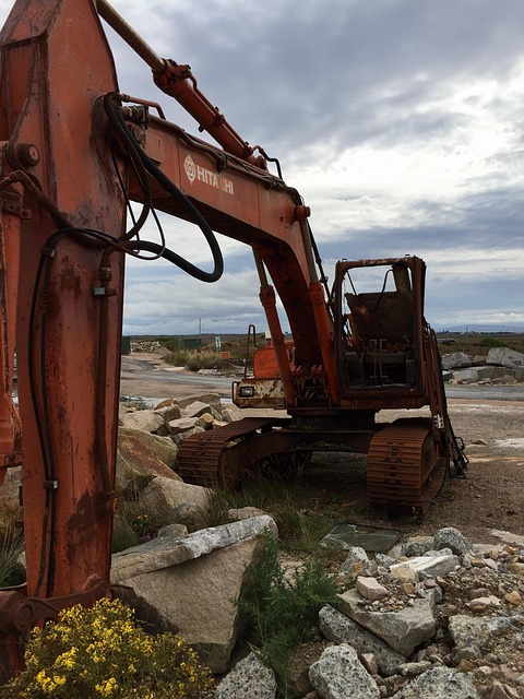Free Excavator Rust photo and picture