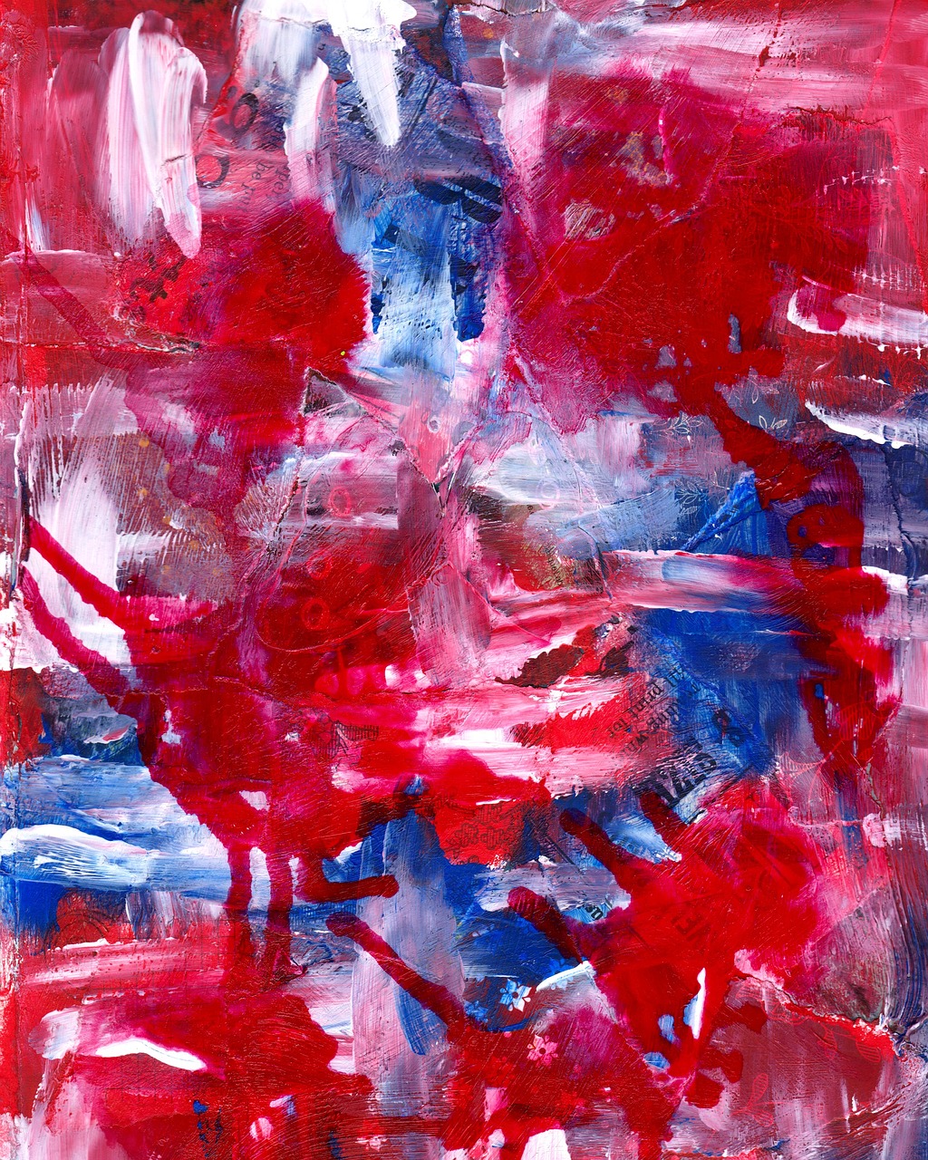 Mixed Media Art Painting Free photo on Pixabay
