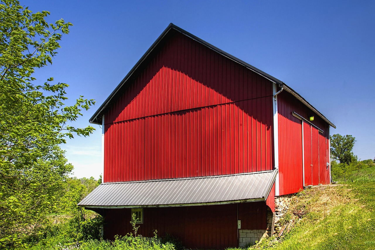 Barn - free online jigsaw puzzle photo