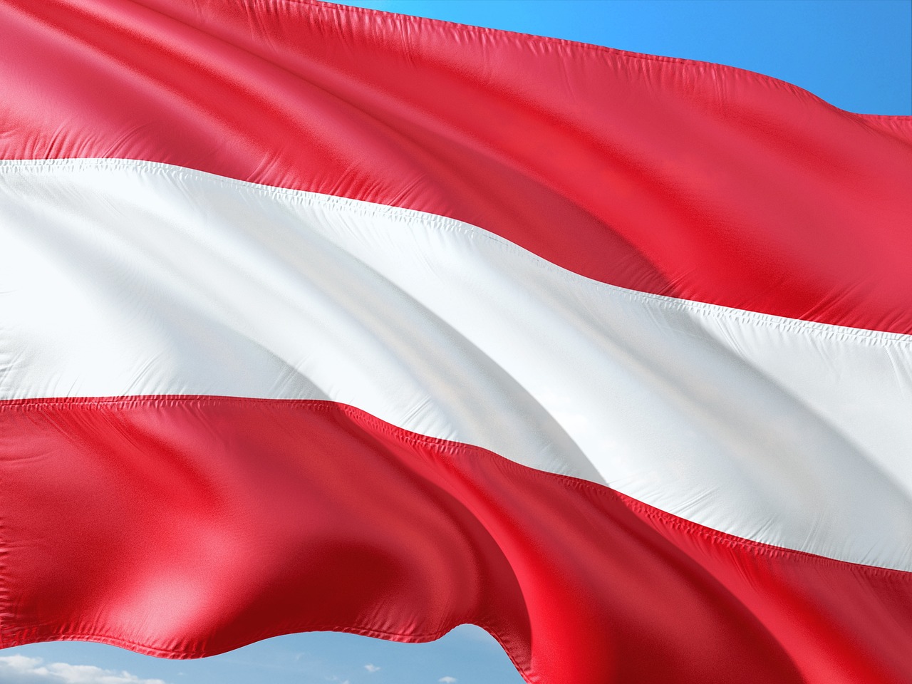 Austrian red white red flag, featured image for the Austria incorporation guide
