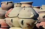 pottery, market, sale