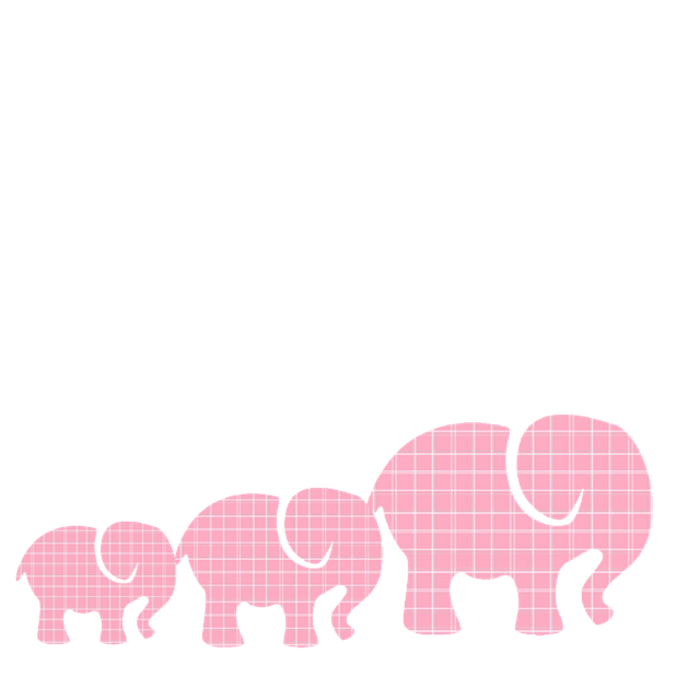 Rosa Elefanten, Elefantenbabys