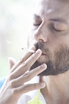 male, model, cigarette