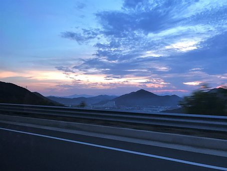 Free Glow Mountain photo and picture