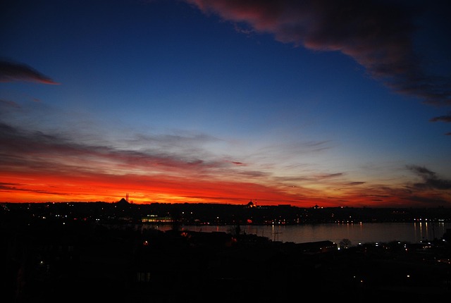 Free Sunset Istanbul photo and picture