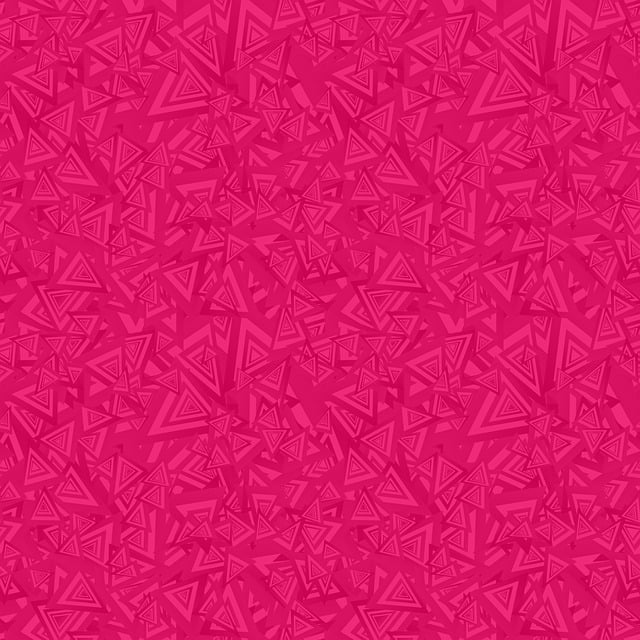 Free abstract crimson triangle illustration